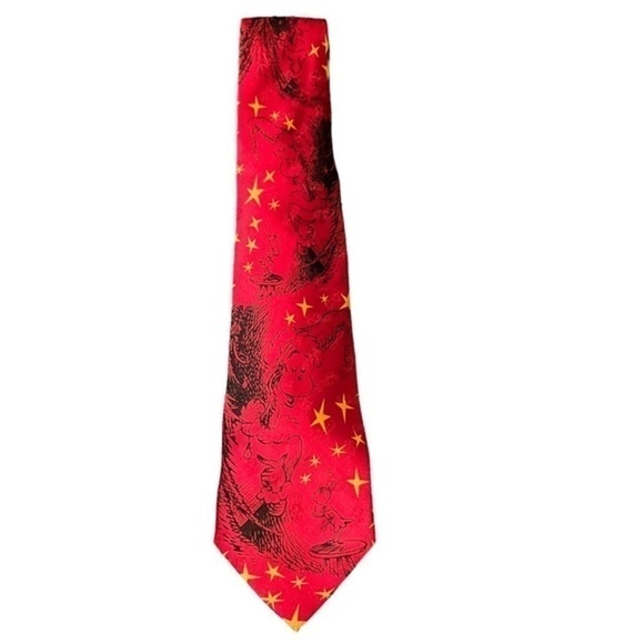 Vintage 1994 Dr Seuss How The Grinch Stole Christmas necktie tie Great condition - Picture 3 of 5